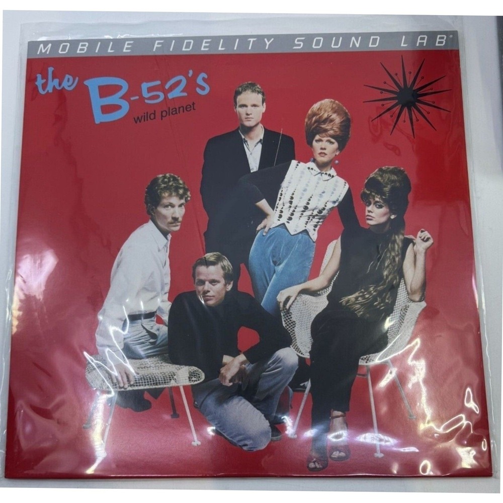 The B-52's Wild Planet Vinyl LP Mobile Fidelity Sound Lab Silver Label MOFI